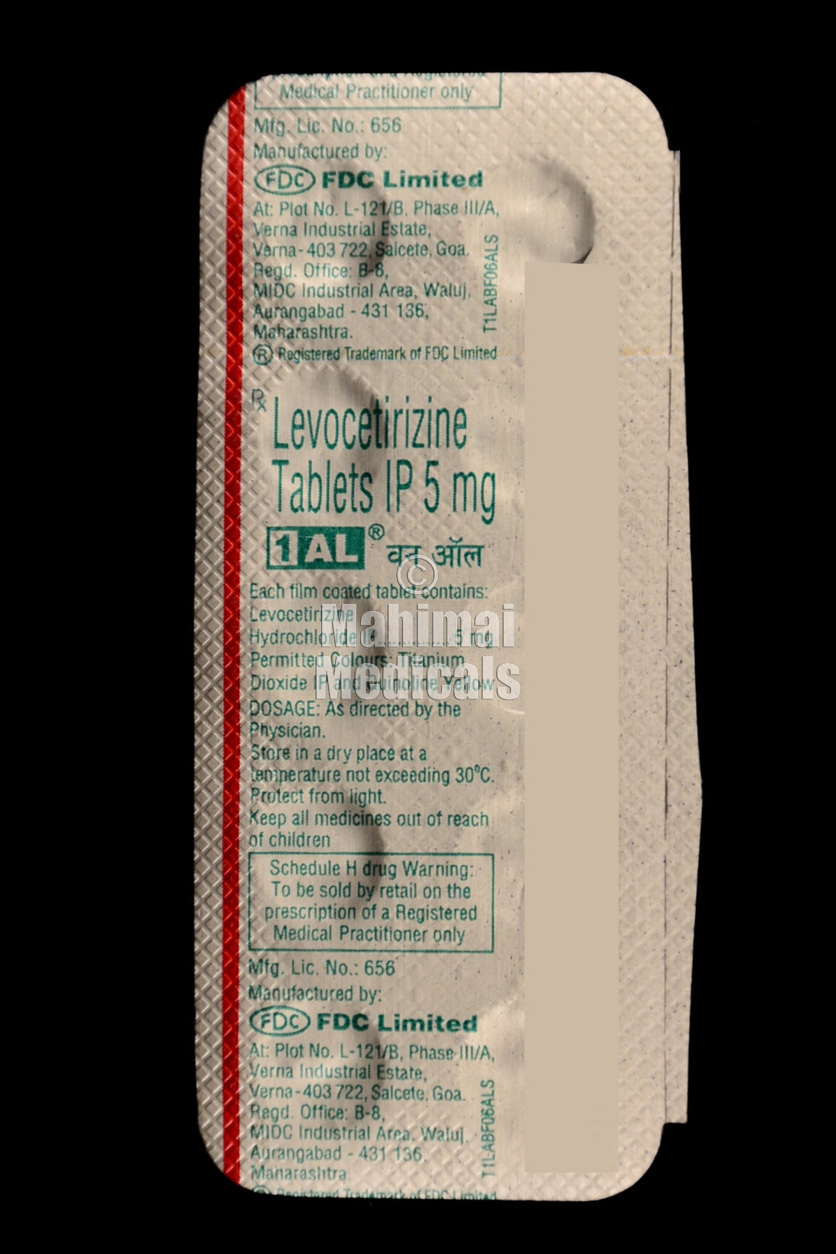1 Al 5 MG Tablet