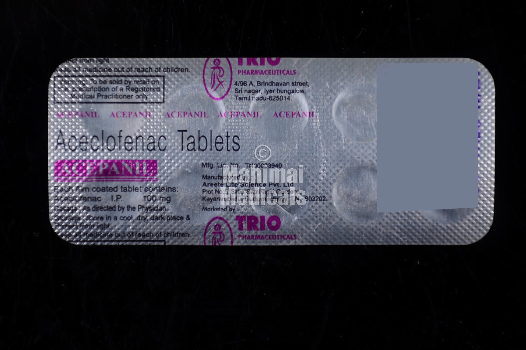 ACEPANIL tablet