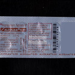 Alzolam 0.25 MG Tablet