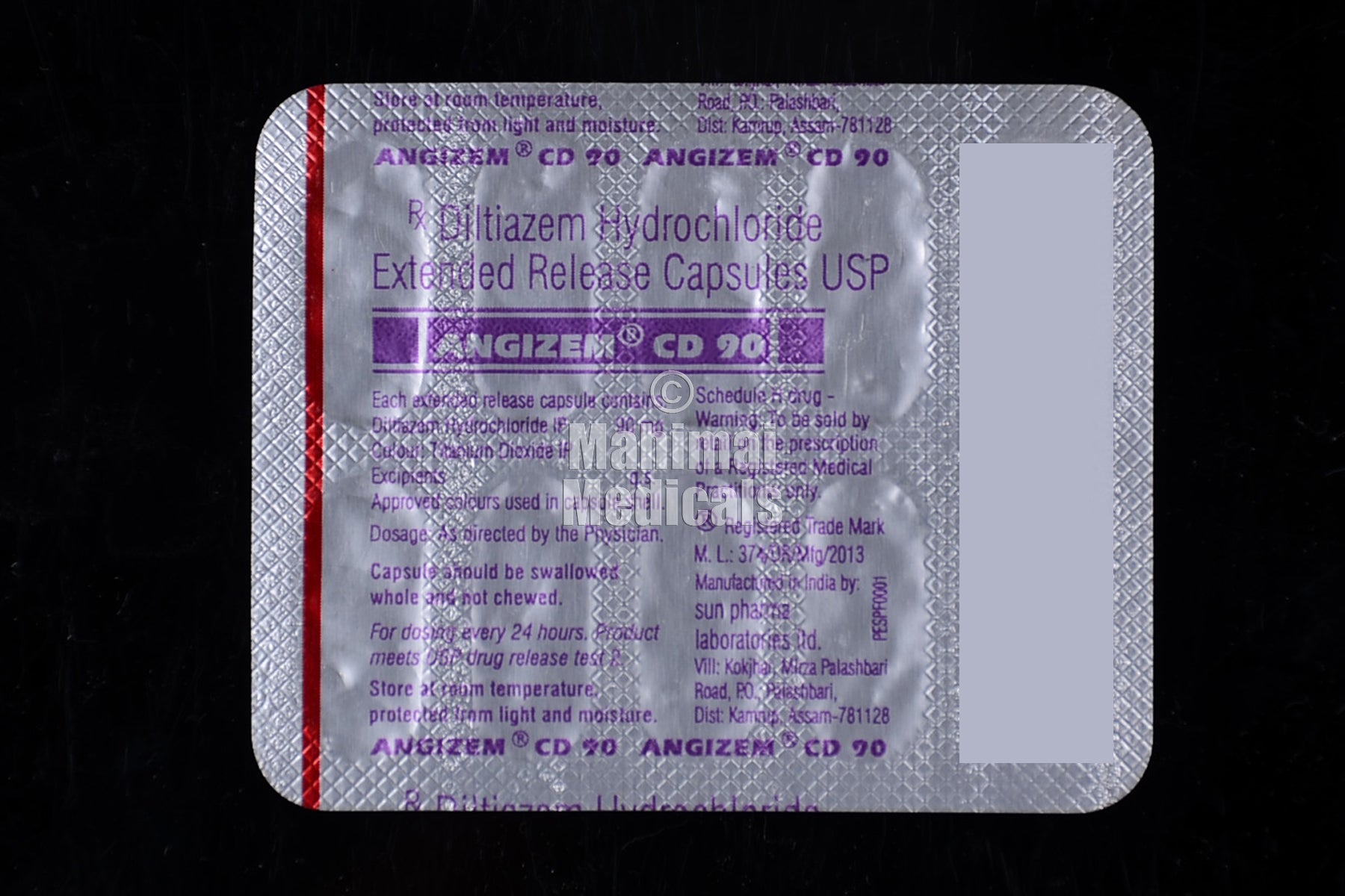 Angizem Cd 90 MG Capsule