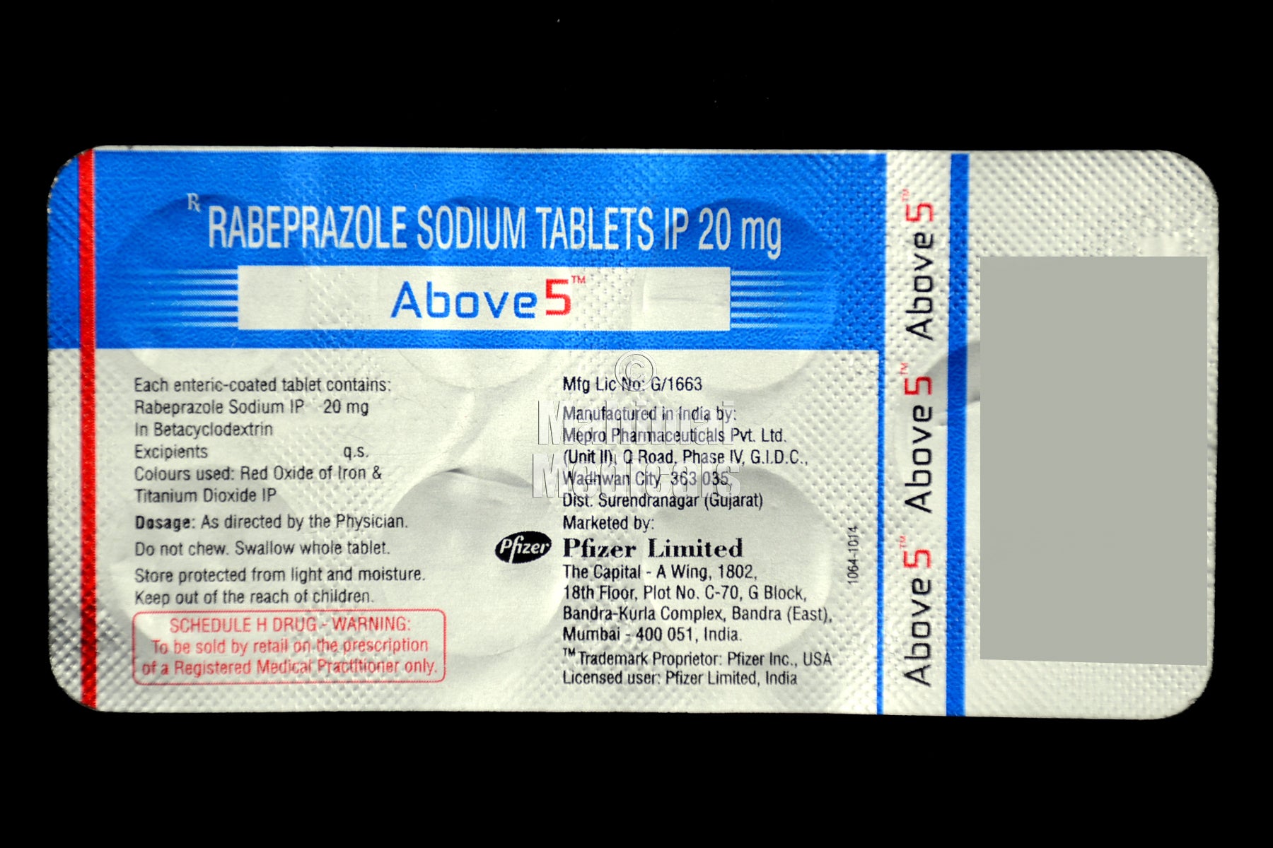Above 5 20 MG Tablet