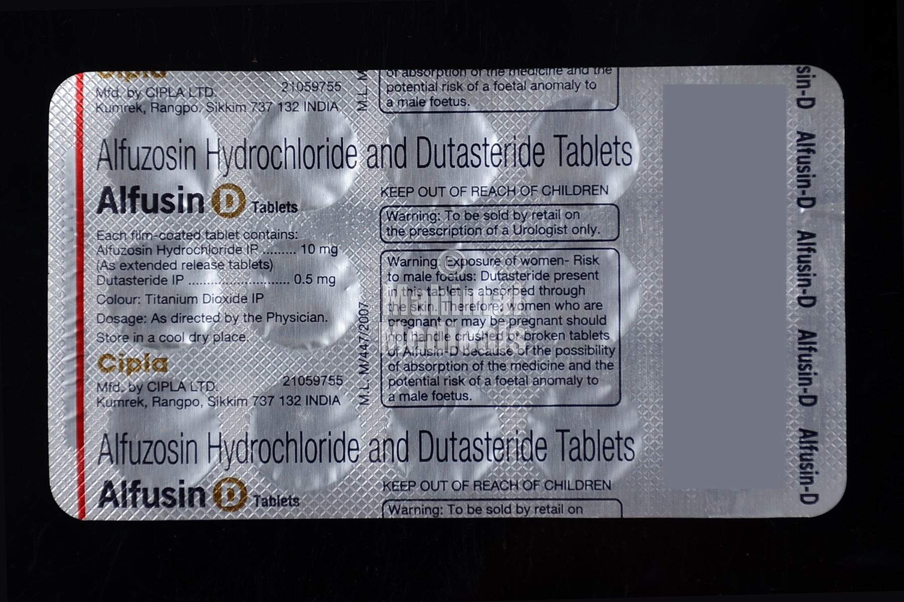 Alfusin D Tablet Er