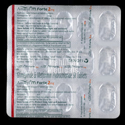 Amaryl M Forte 2Mg Tablet Sr