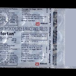 Anafortan 25 Mg/300 Mg Tablet