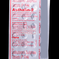 Asthalin 2 mg Tablet