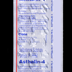 Asthalin 4 mg Tablet