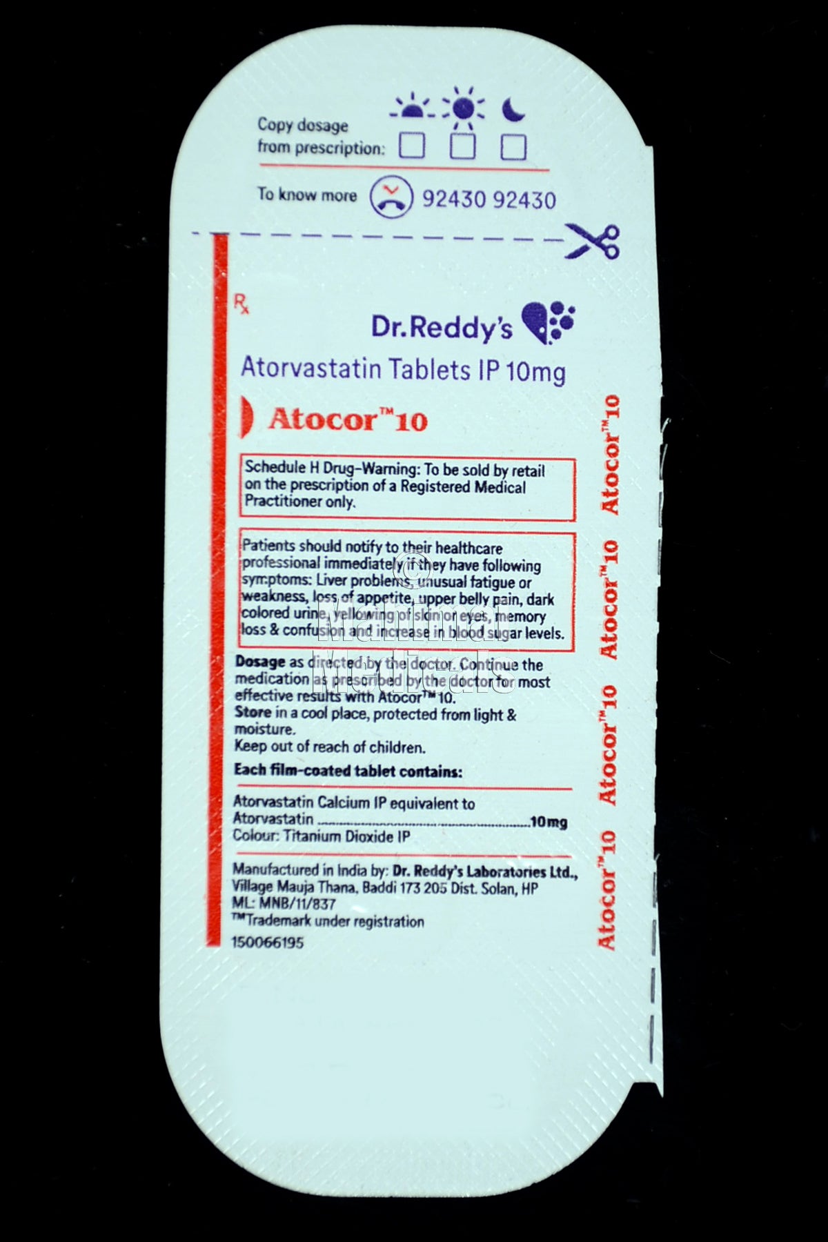 Atocor 10 MG Tablet