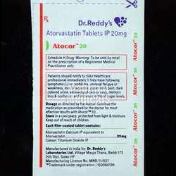 Atocor 20 MG Tablet