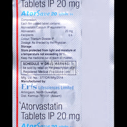 Atorsave 20 MG Tablet
