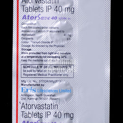 Atorsave 40 MG Tablet