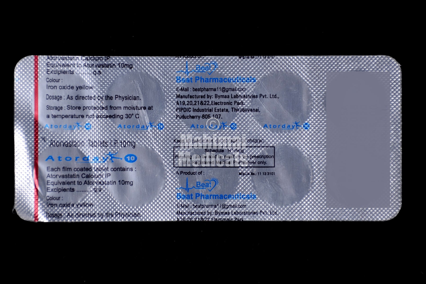 Atorday 10 MG Tablet