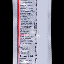 Atorec 10 MG Tablet
