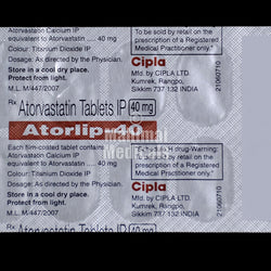 Atorlip 40 MG Tablet
