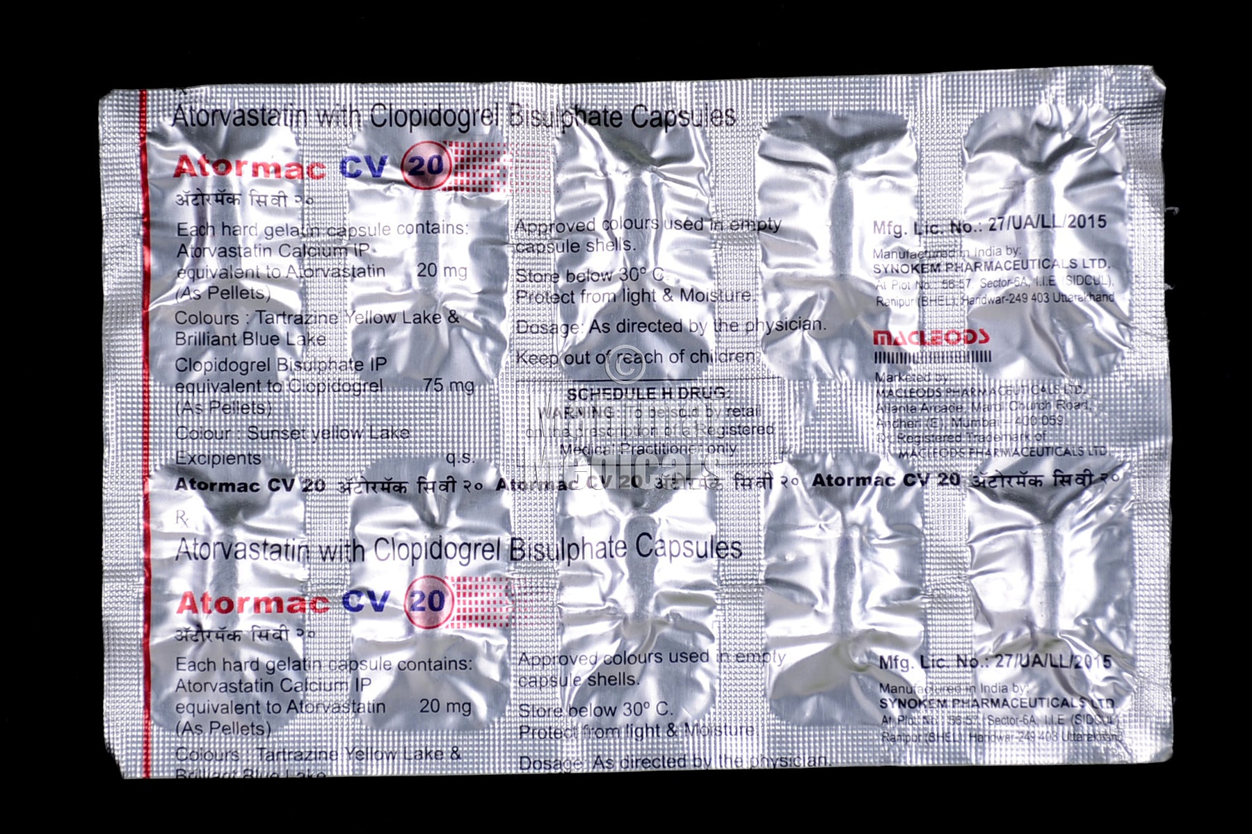 Atormac Cv 20 Capsule
