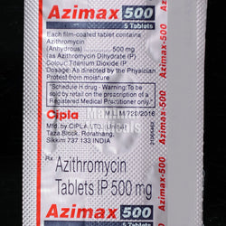 Azimax 500 MG Tablet