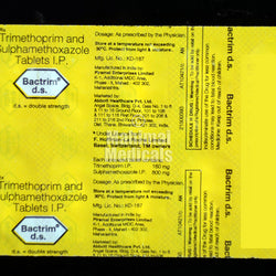 Bactrim Ds 800 Mg/160 Mg Tablet