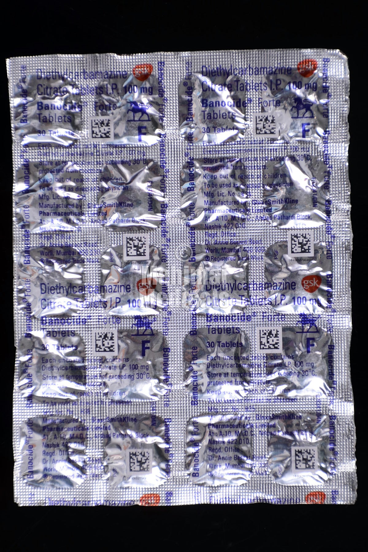 Banocide 100 mg Tablet