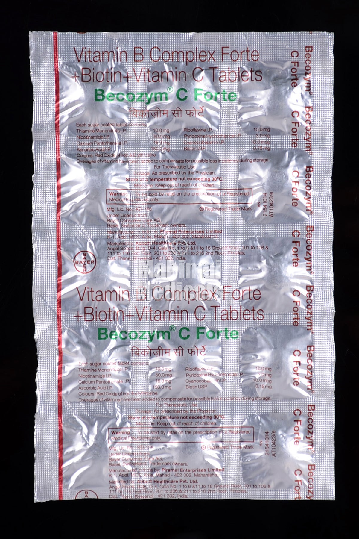 Becozyme C Forte Tablet