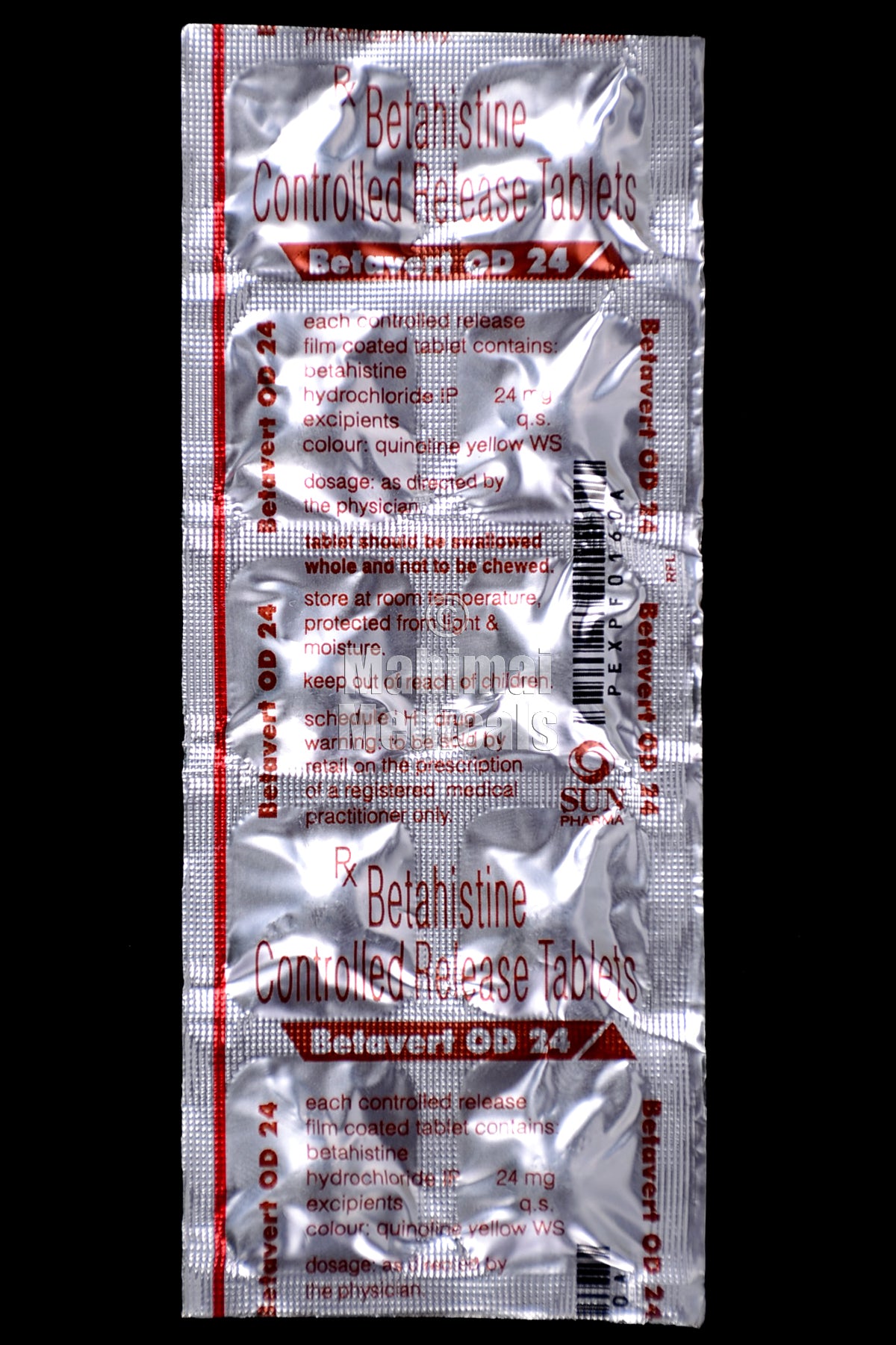 Betavert Od 24Mg Tablet