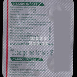 Cabgolin 0.25 mg Tablet