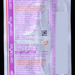 Ceftum 500 MG Tablet