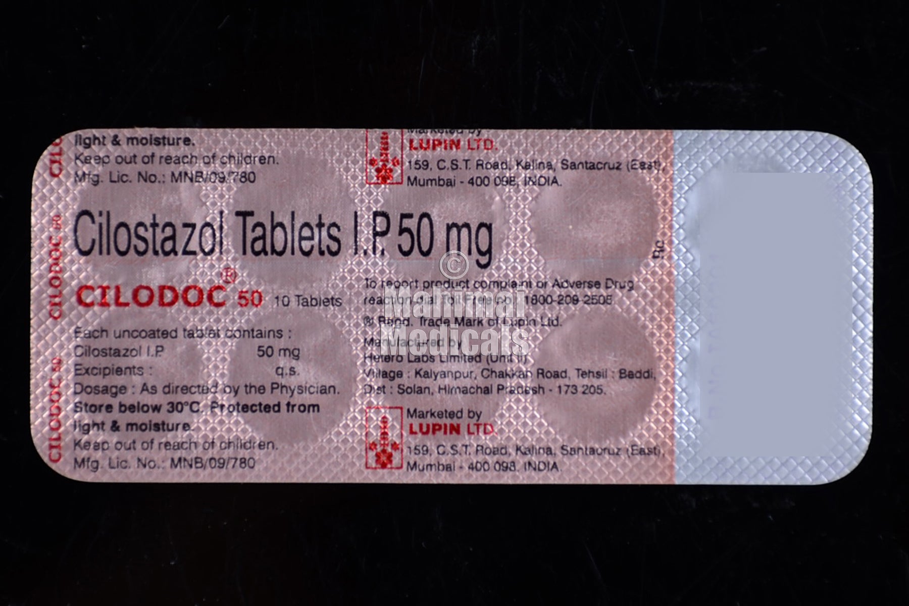 Cilodoc 50 mg Tablet