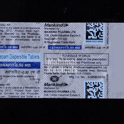 Clonafit 0.5 MG Tablet