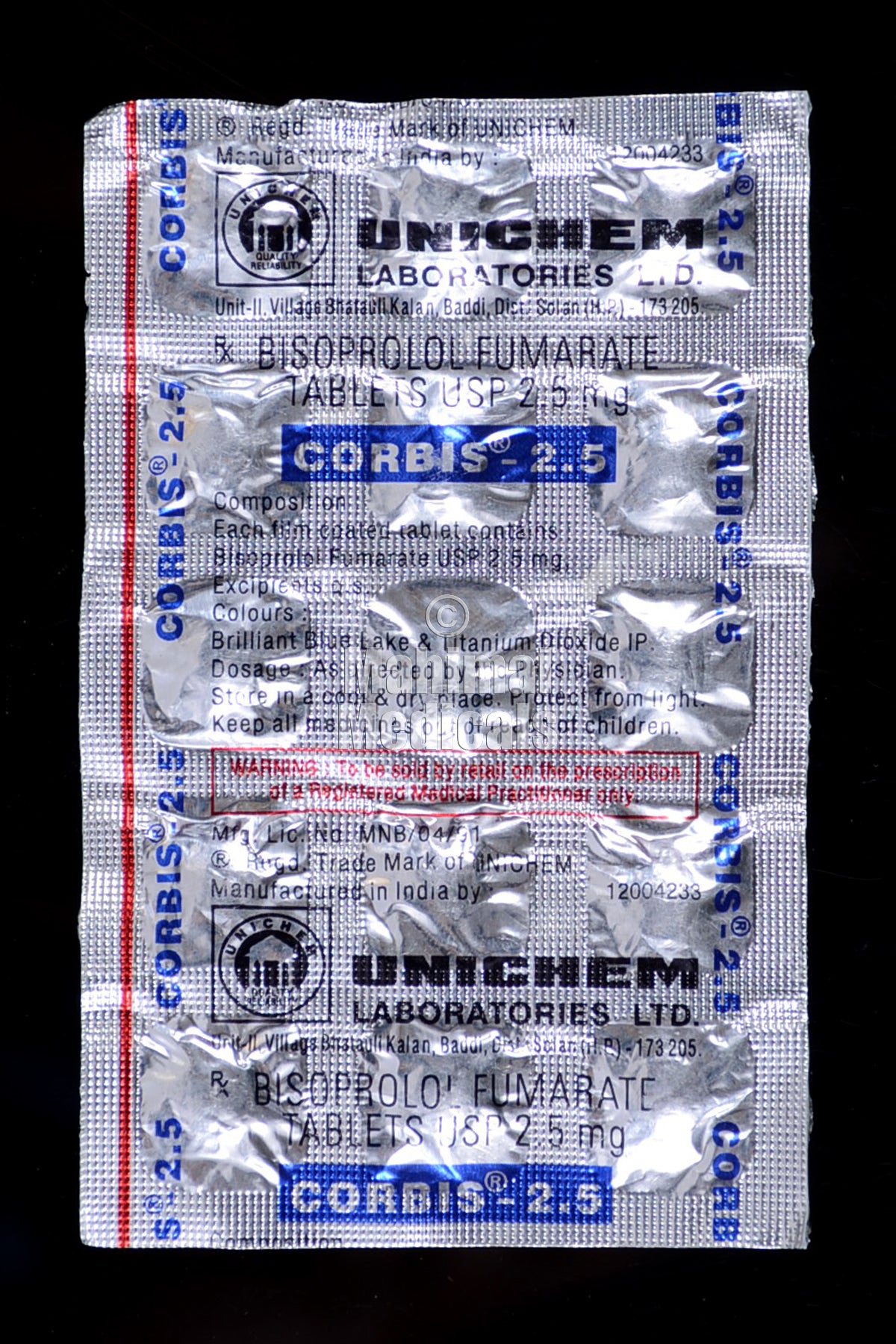 Corbis 2.5 MG Tablet