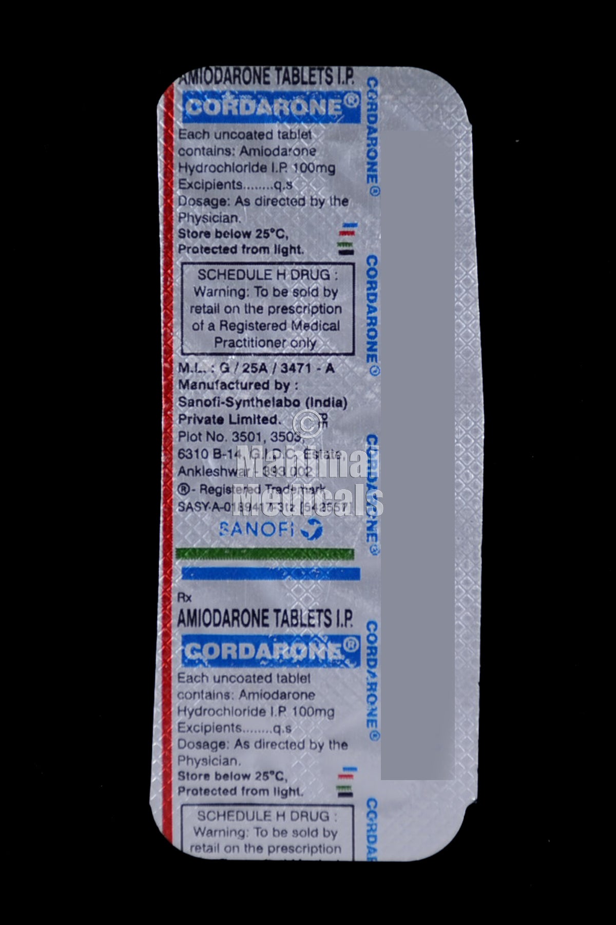 Cordarone 100 MG Tablet