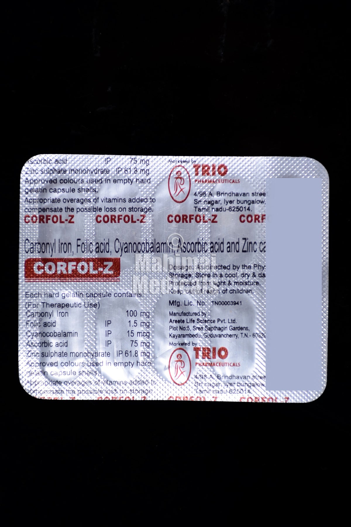 CORFOL-Z Tablet