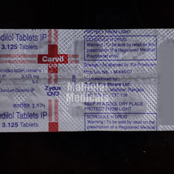 Carvil 3.125 MG Tablet
