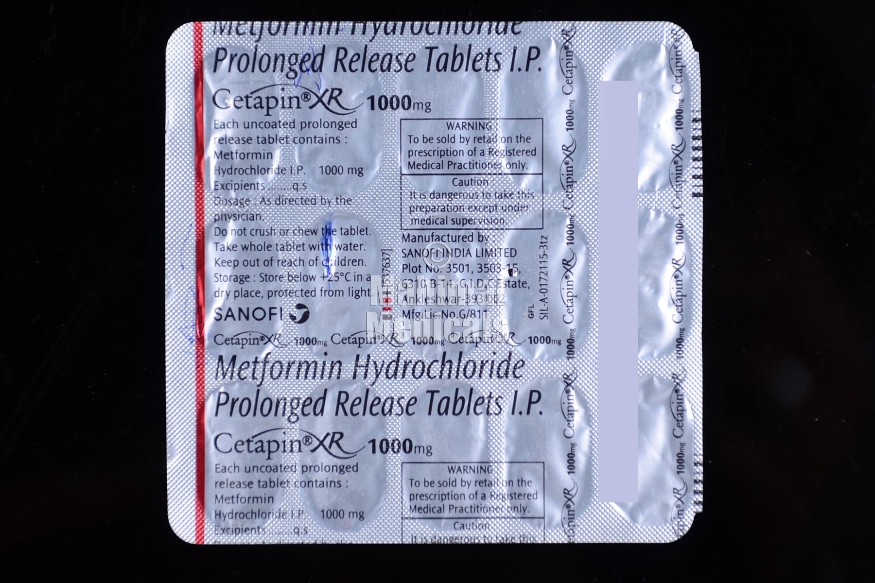 Cetapin 1000 MG Tablet XR
