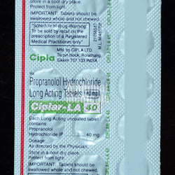 Ciplar-La 40Mg Tablet