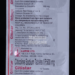 Citistar 500 MG Tablet
