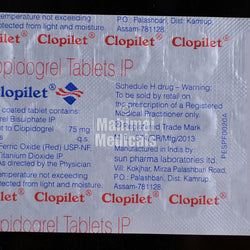 Clopilet 75 MG Tablet