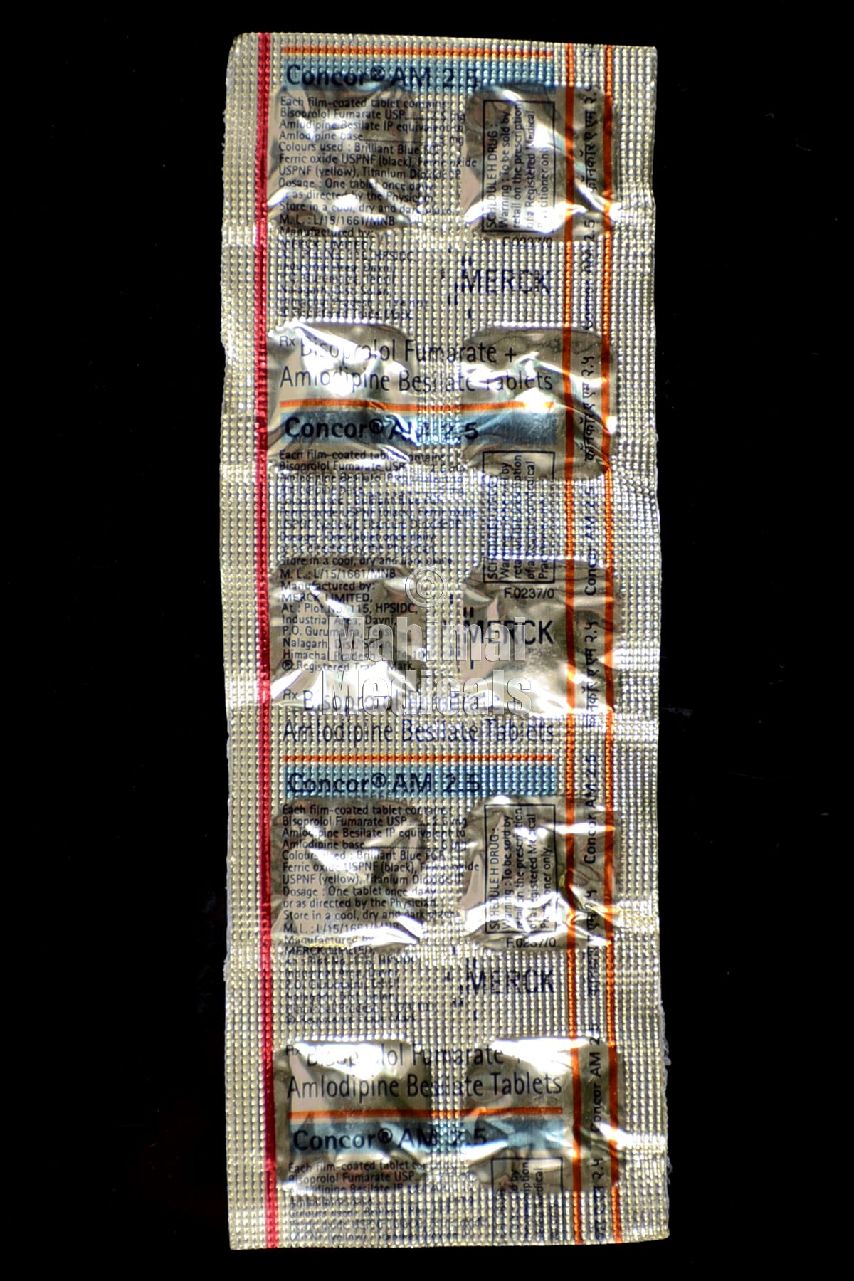 Concor AM (5/2.5 mg) Tablet