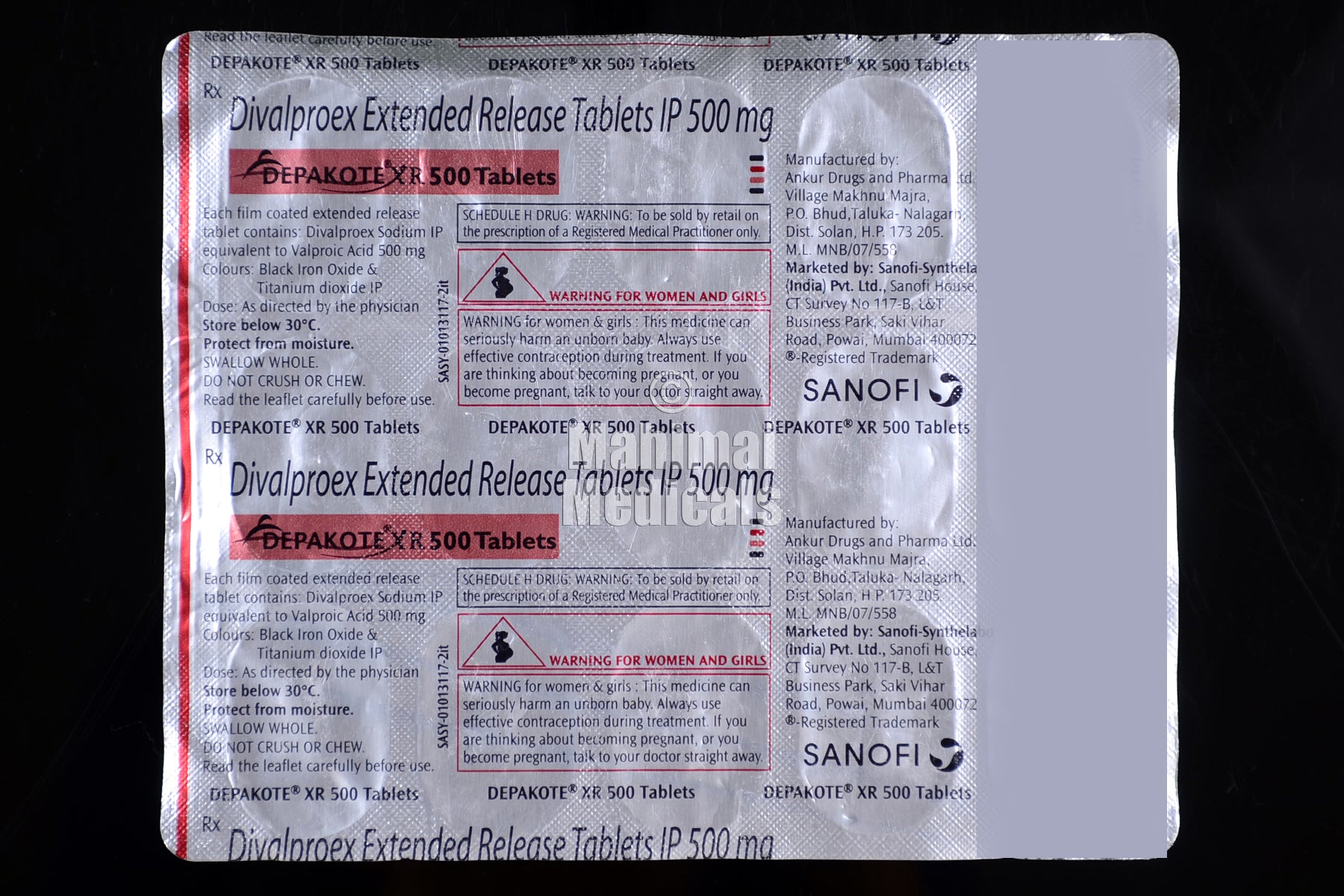 Depakote 500 MG Tablet XR