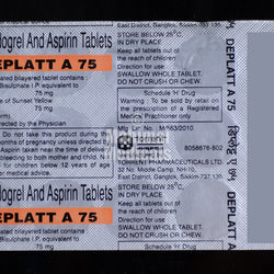 Deplatt A 75 Tablet