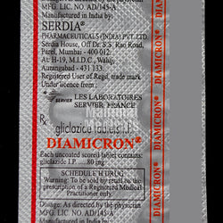 Diamicron 80 MG Tablet