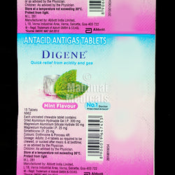 DIGENE mint flv Tablet
