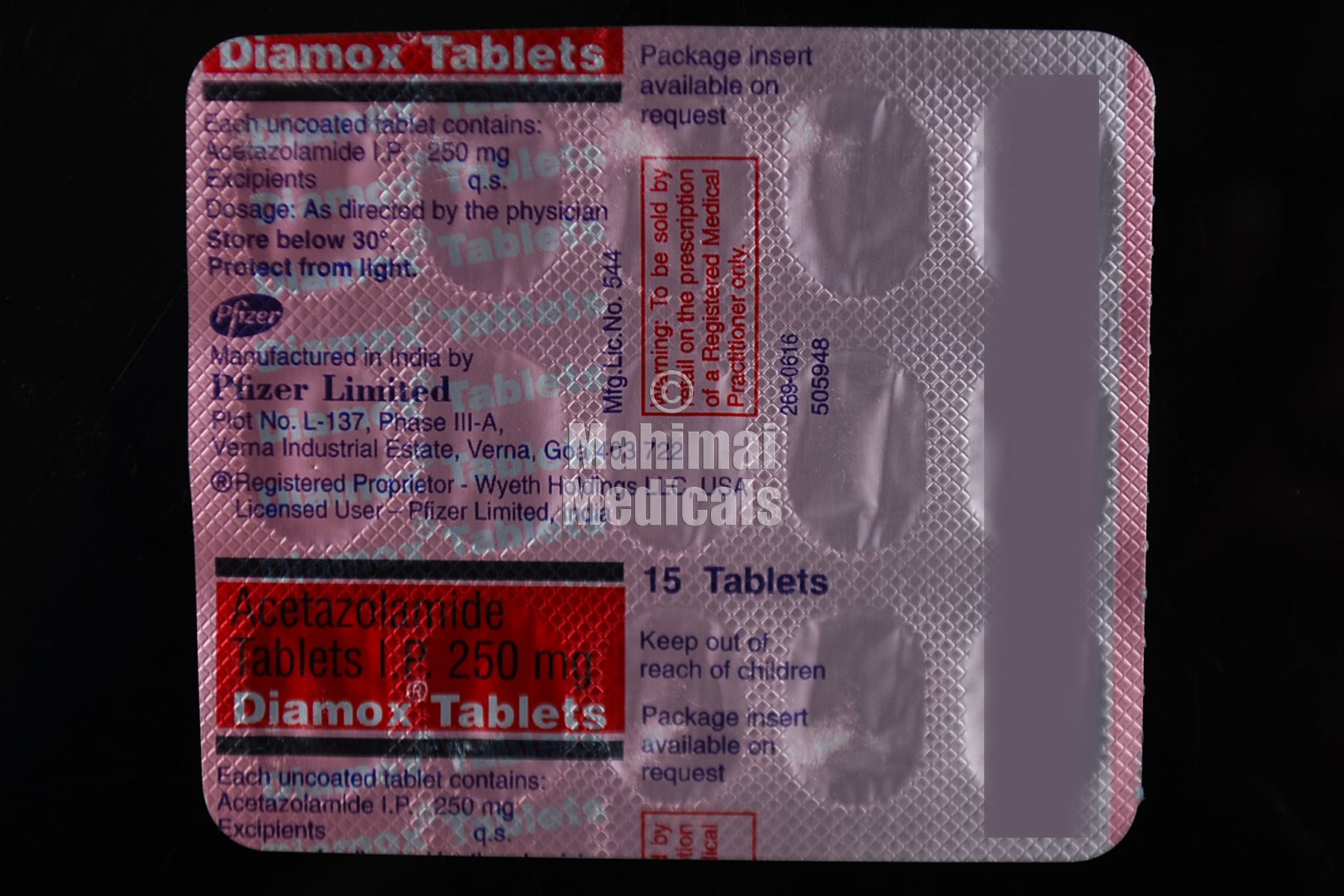 Diamox Tablet