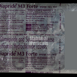 Diapride M3 Forte Tablet SR