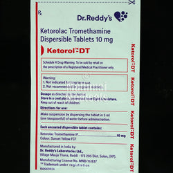Ketorol 10 mg Tablet DT