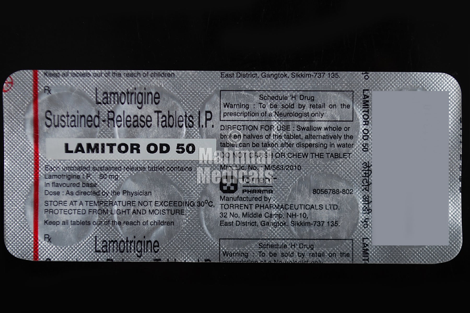 Lamitor Od 50Mg Tablet Sr