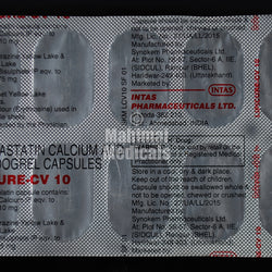 Lipicure CV 10mg/75mg Capsule