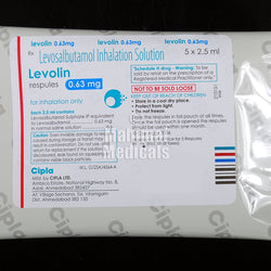 Levolin 0.63 mg Respules