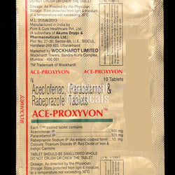 Ace Proxyvon 200Mg/500Mg/20Mg Tablet Cr