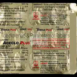 Aceclo Plus (500/100 mg) Tablet