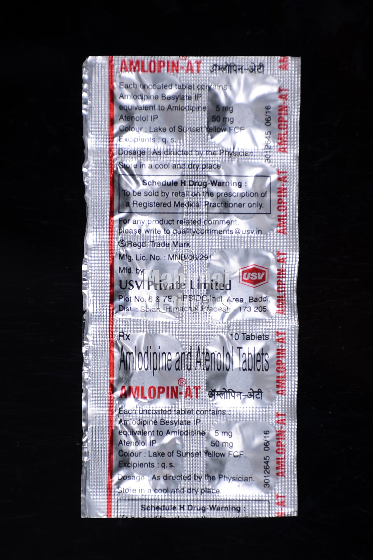 Amlopin At (5/50 mg) Tablet