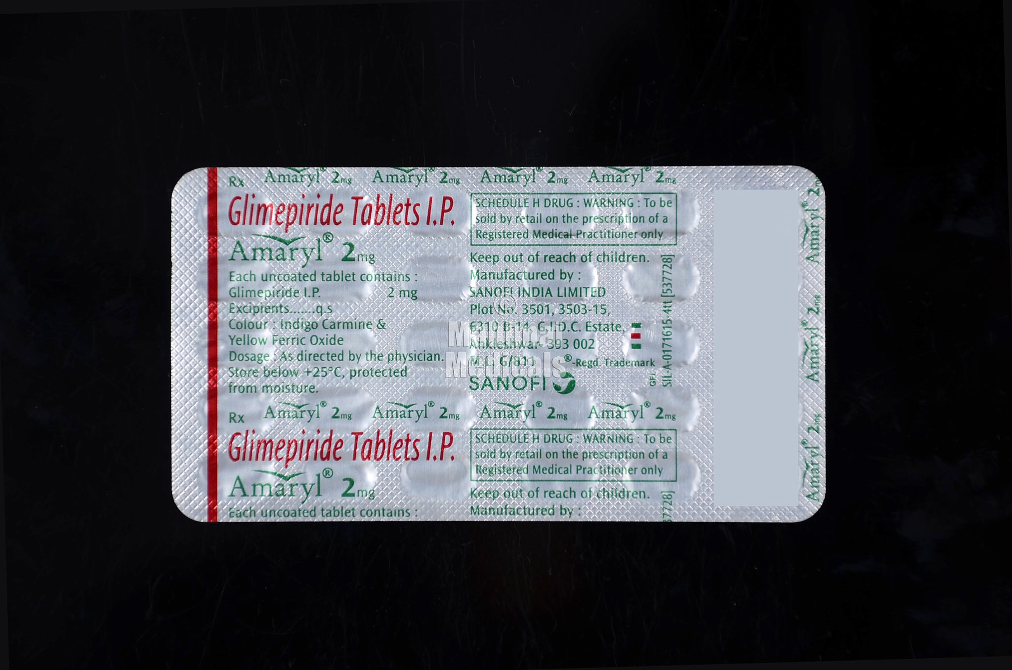 Amaryl 2 MG Tablet